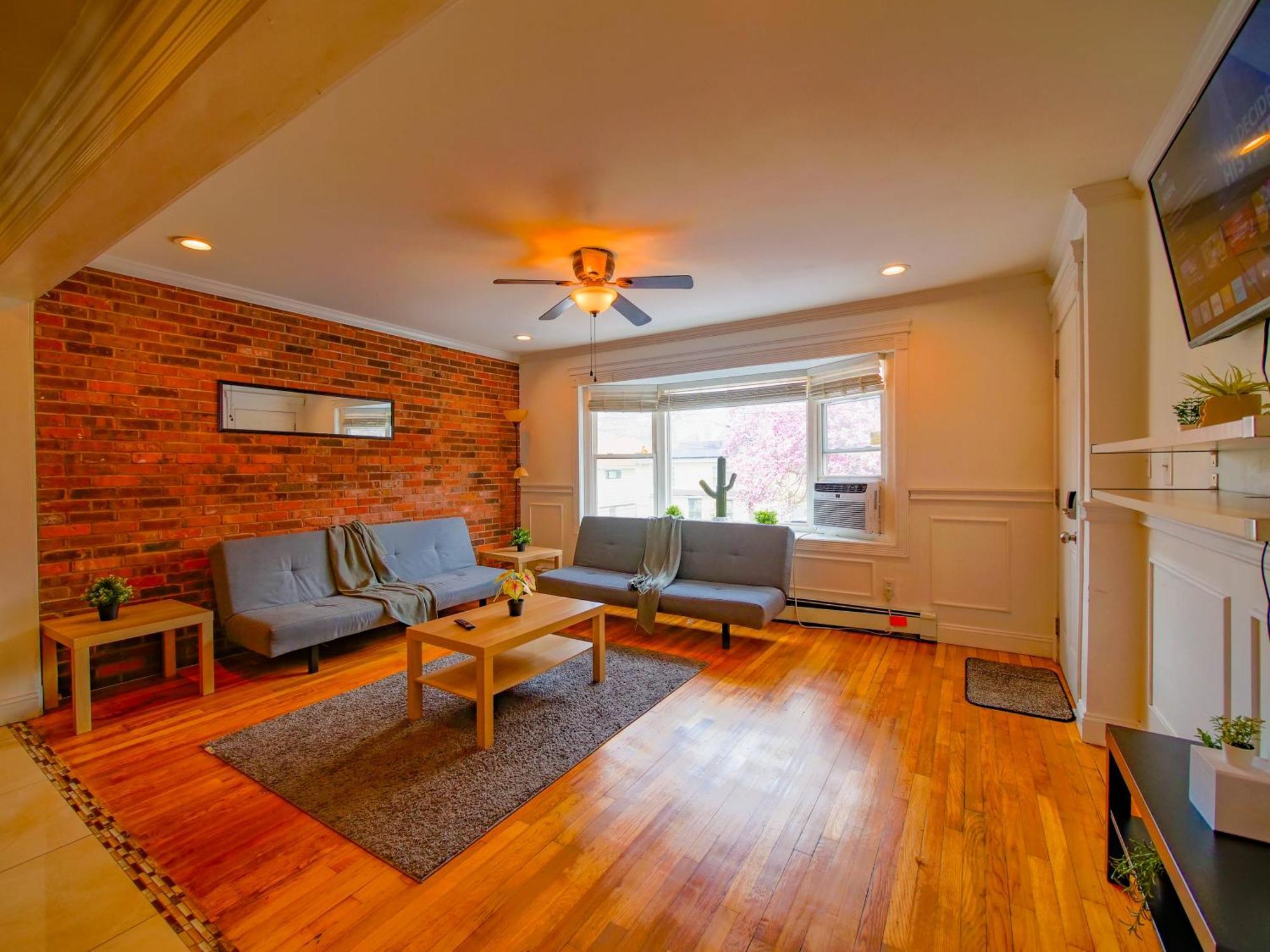 Апартаменты Stylish 3 Bed, Minutes To Nyc! Джерси-Сити Экстерьер фото
